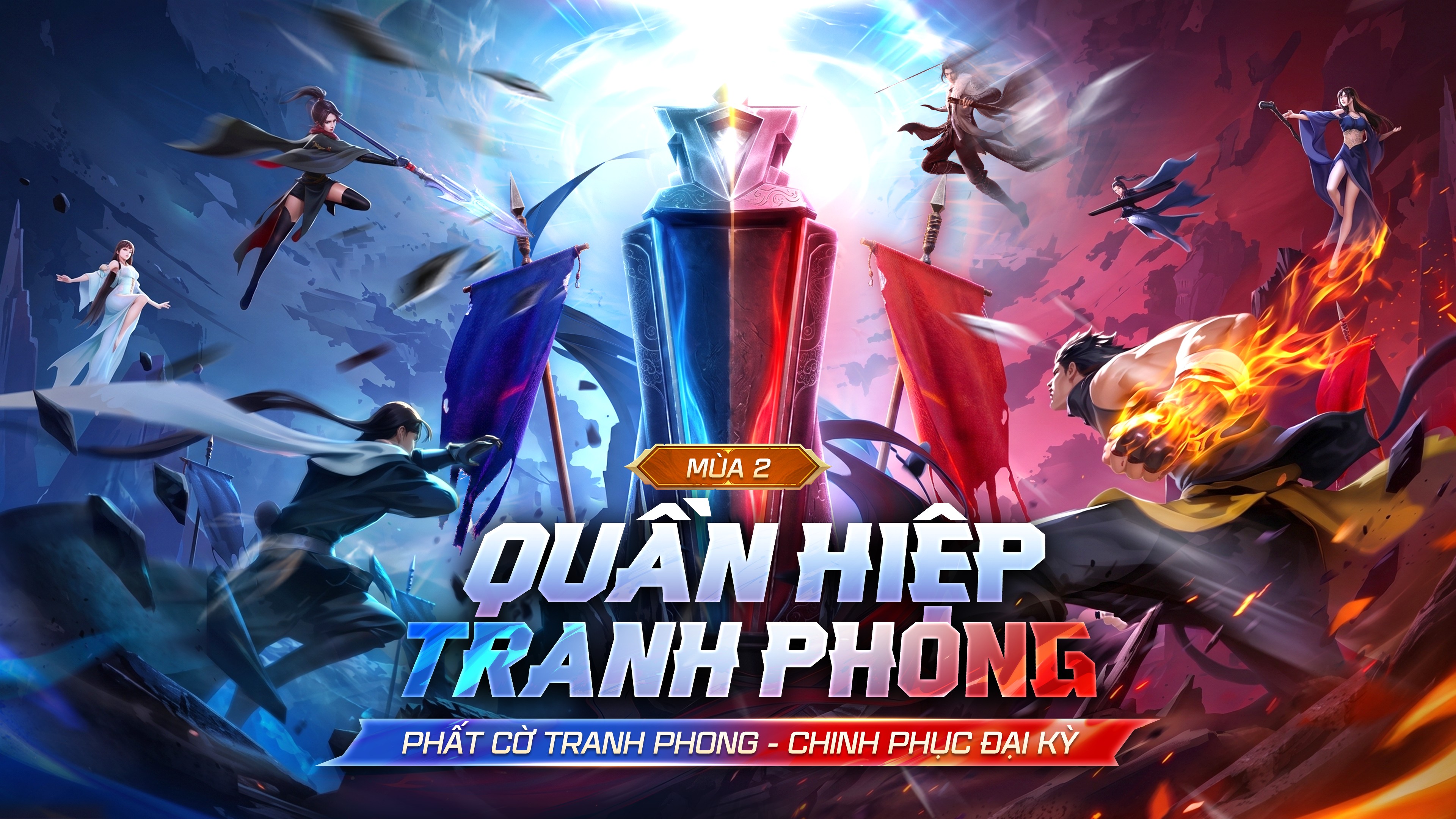 Thể Lệ Giải Đấu Bang Chiến - Quần Hiệp Tranh Phong Mùa 2